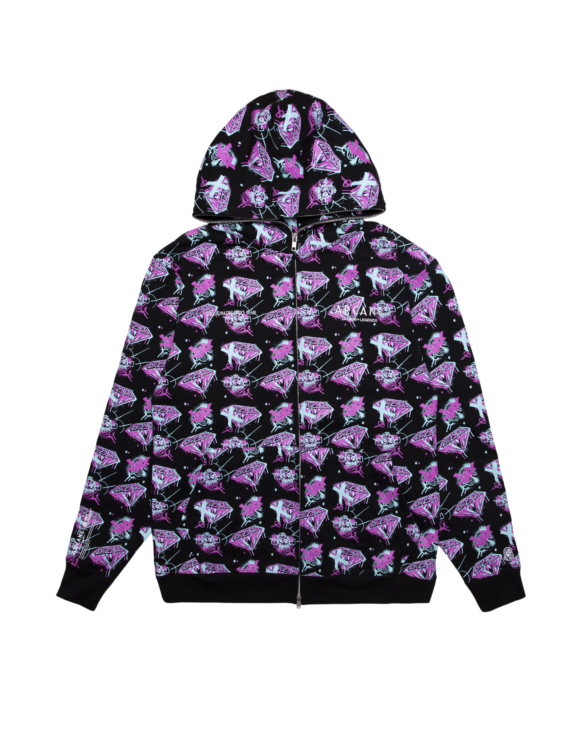 Billionaire boys club full store zip hoodie