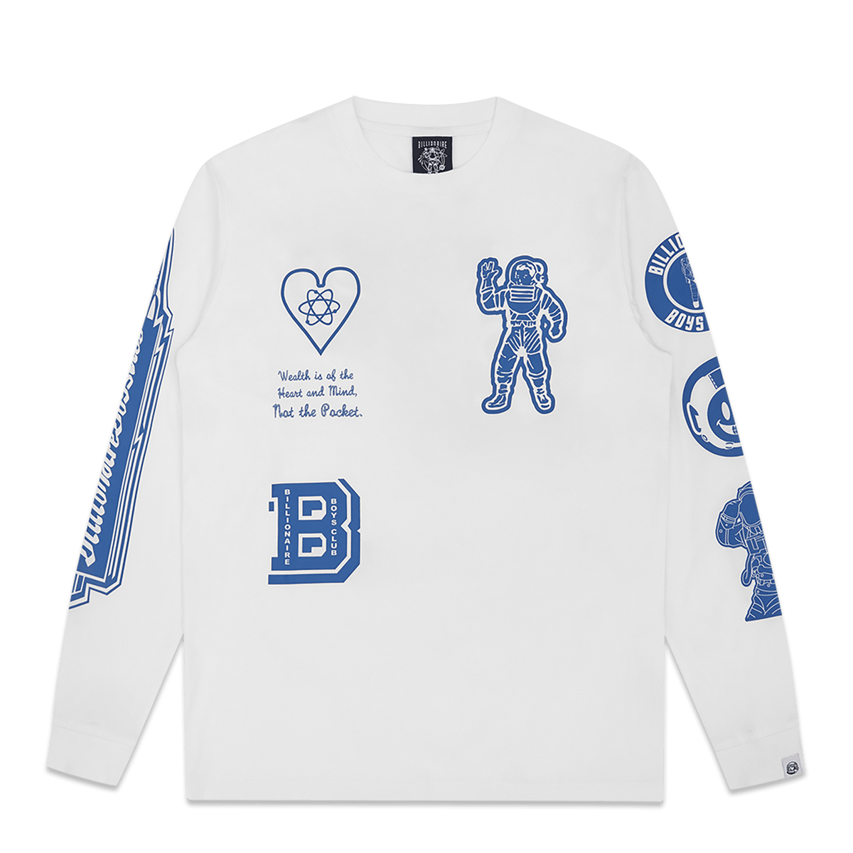 Billionaire Boys Club Monogram-Print Long-Sleeve Shirt