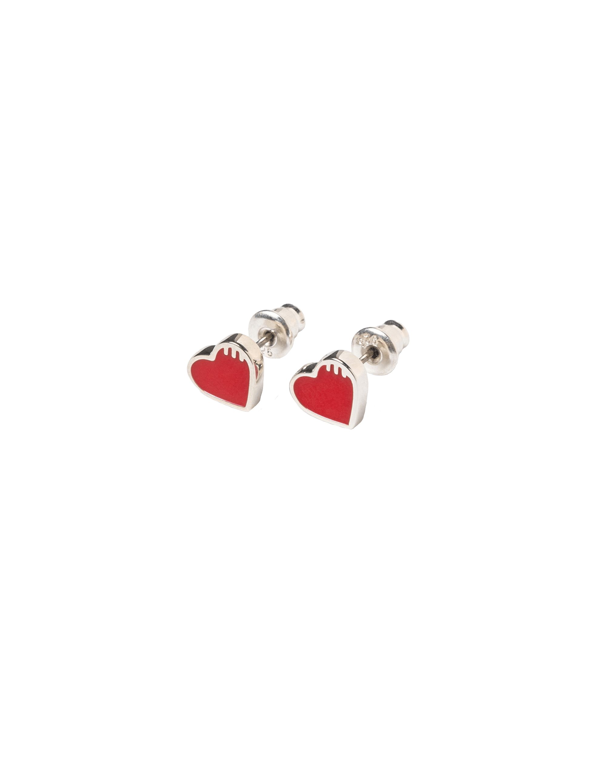 Heart Silver Earring