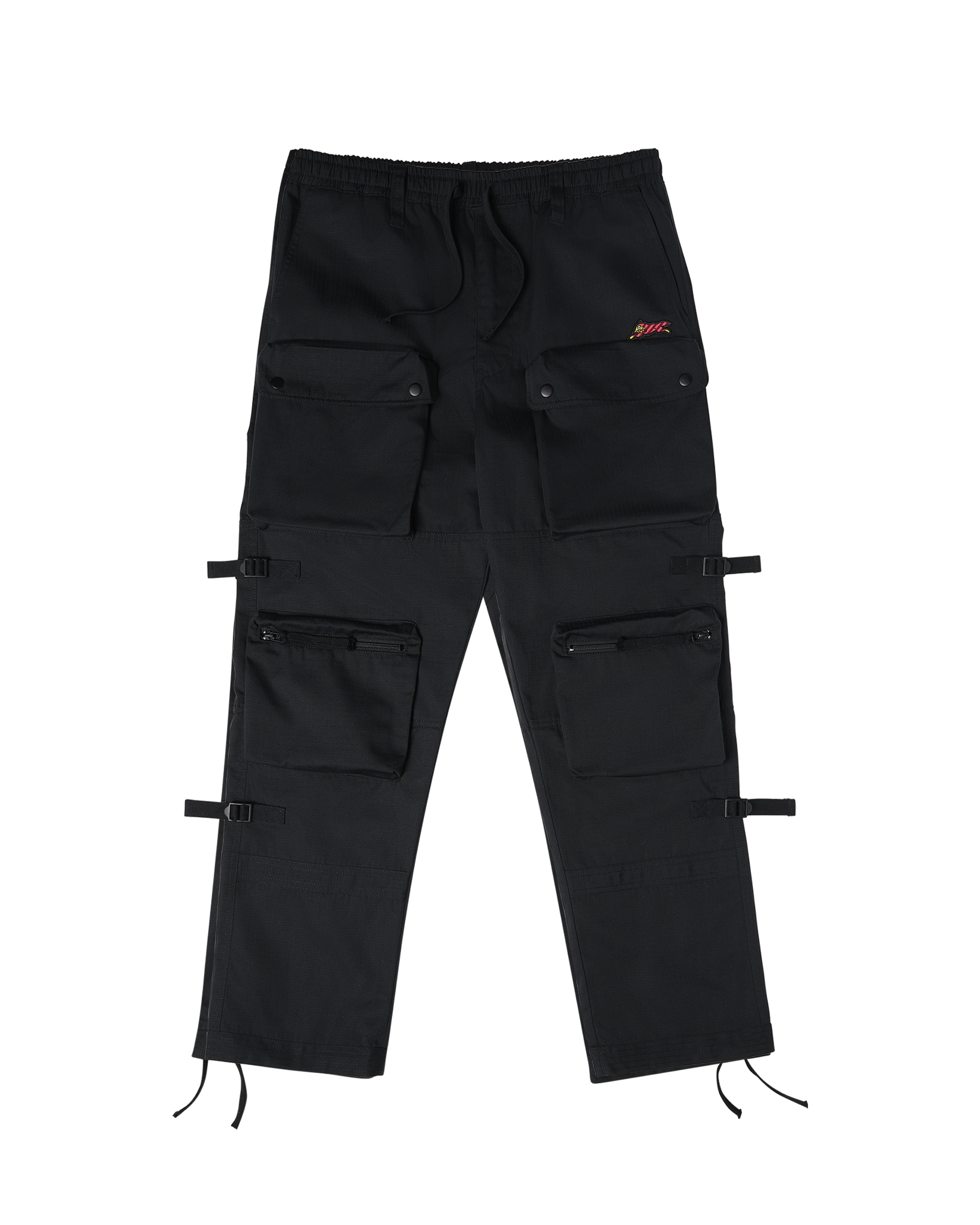 Black Cargo Pants Model - Cargo Pants Png Transparent PNG