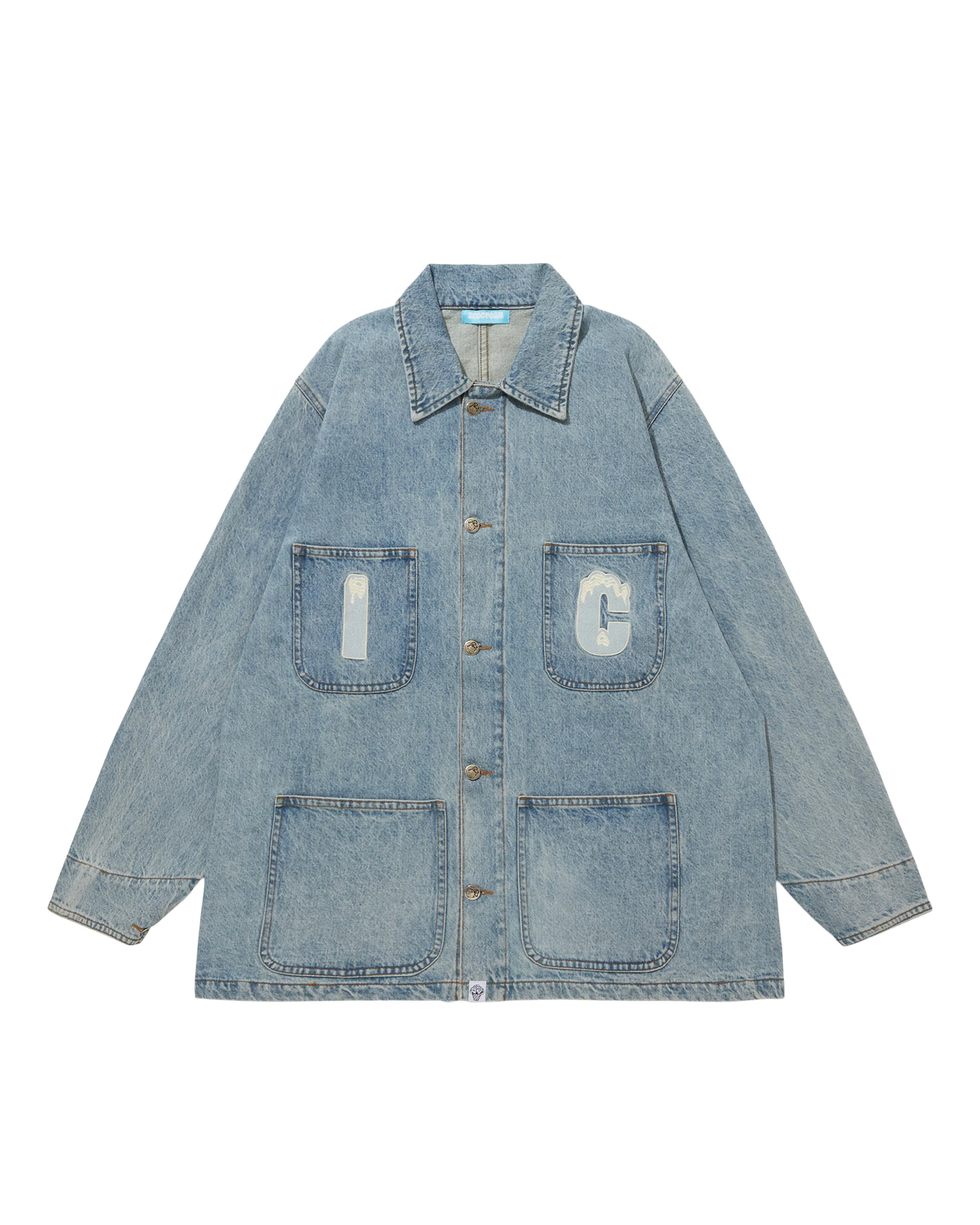 Denim jacket transparent fashion