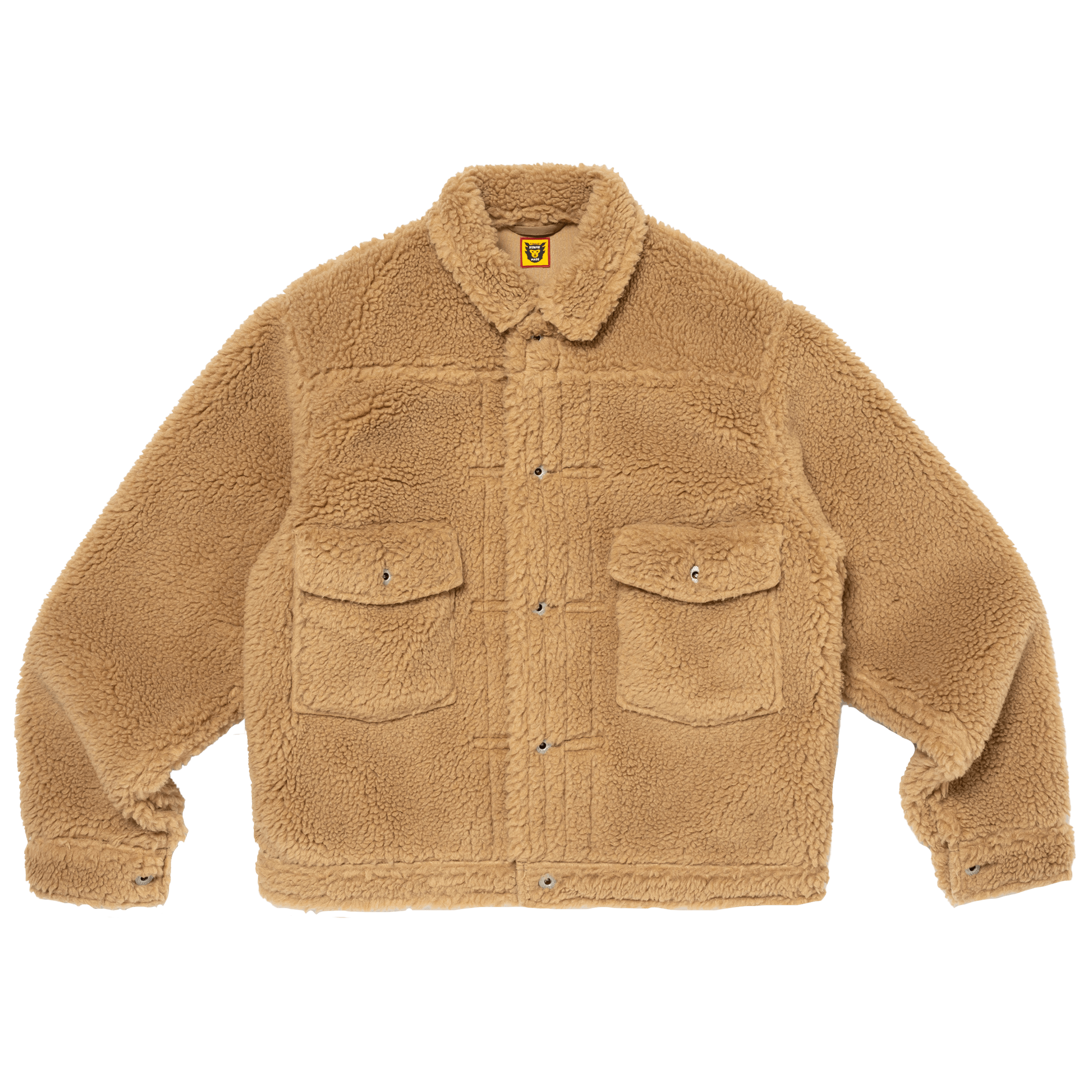 WOOL BLENDED BOA FLEECE WORK JACKET