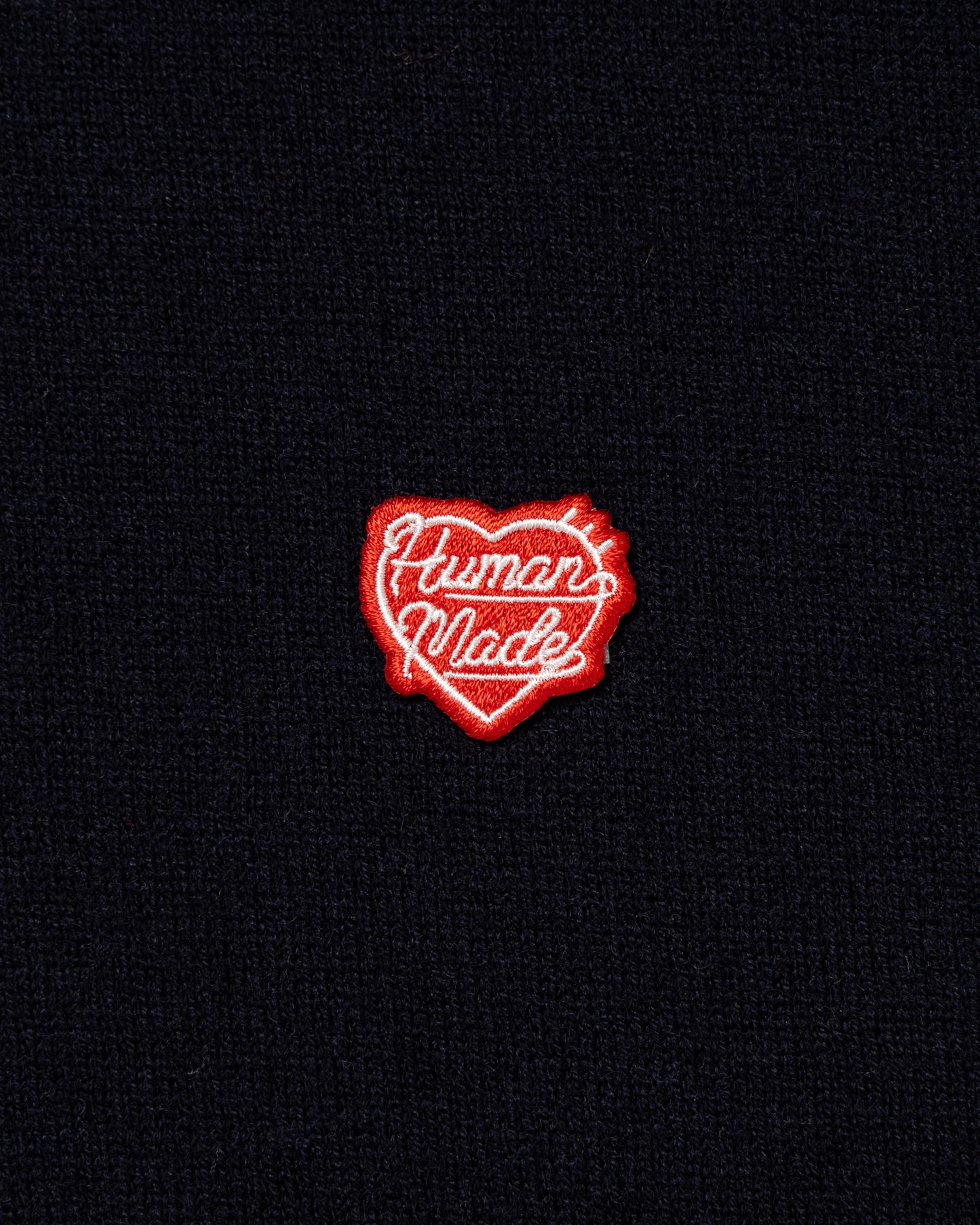 Heart Badge Knit Sweater