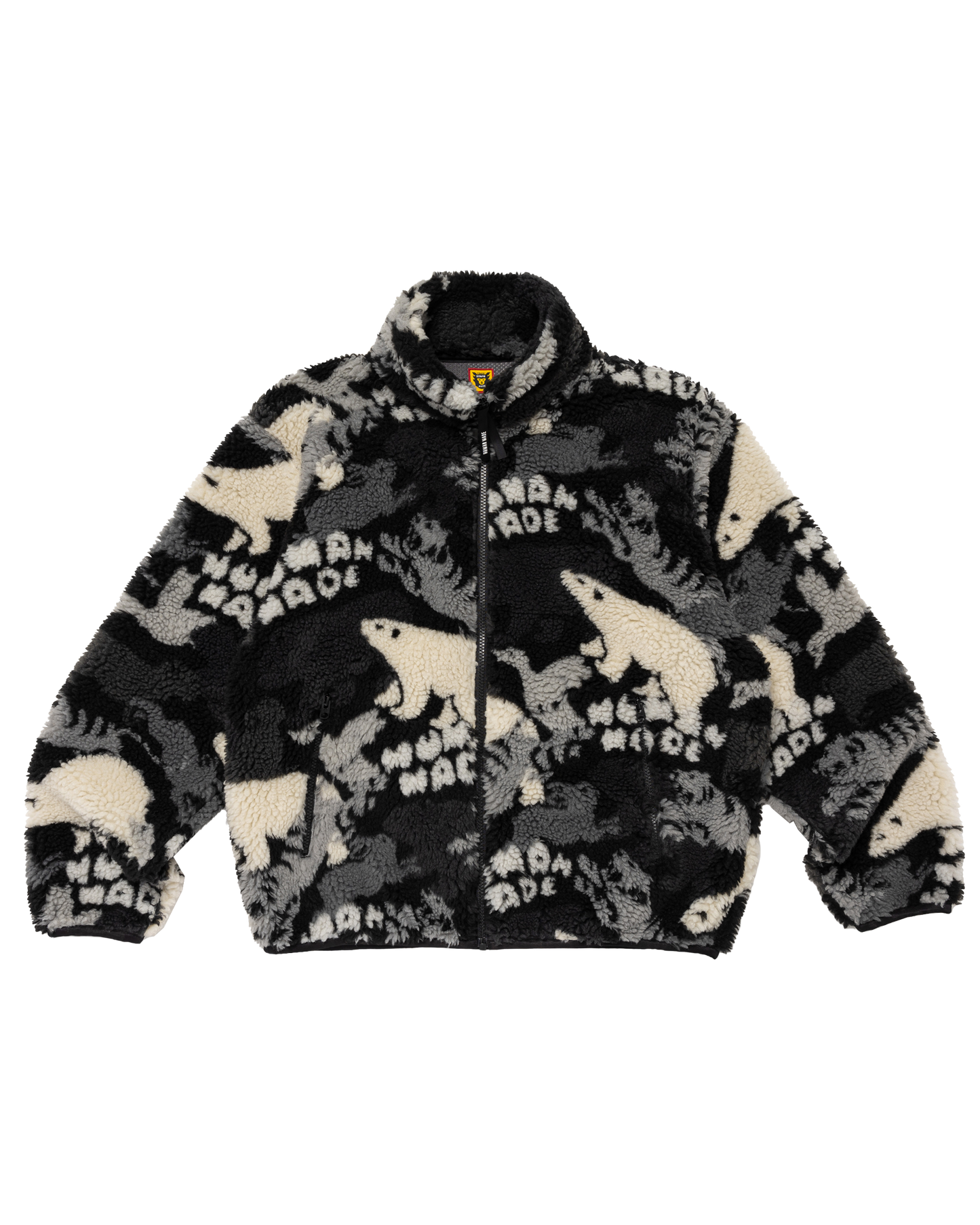 Chaqueta polar con animales