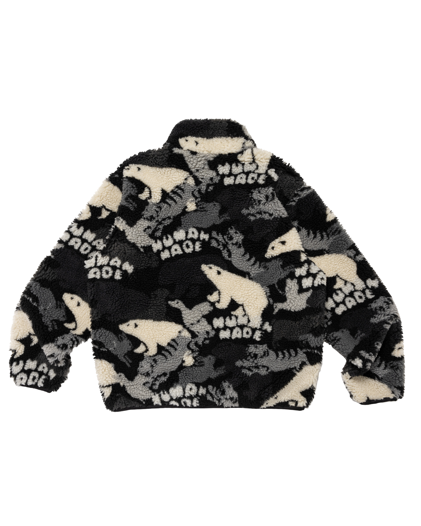 Chaqueta polar con animales