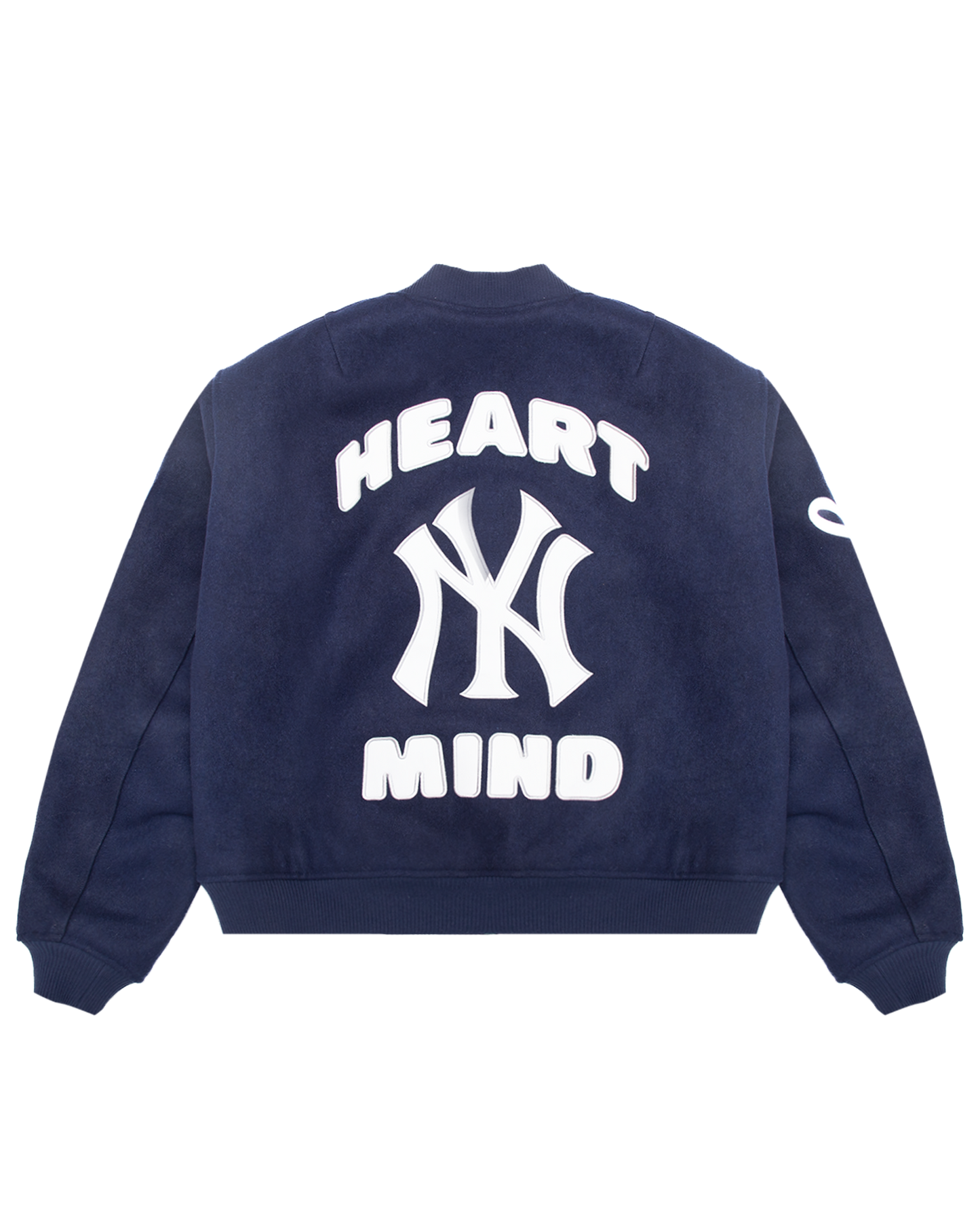 NY Yankees Heart & Mind Wool Bomber