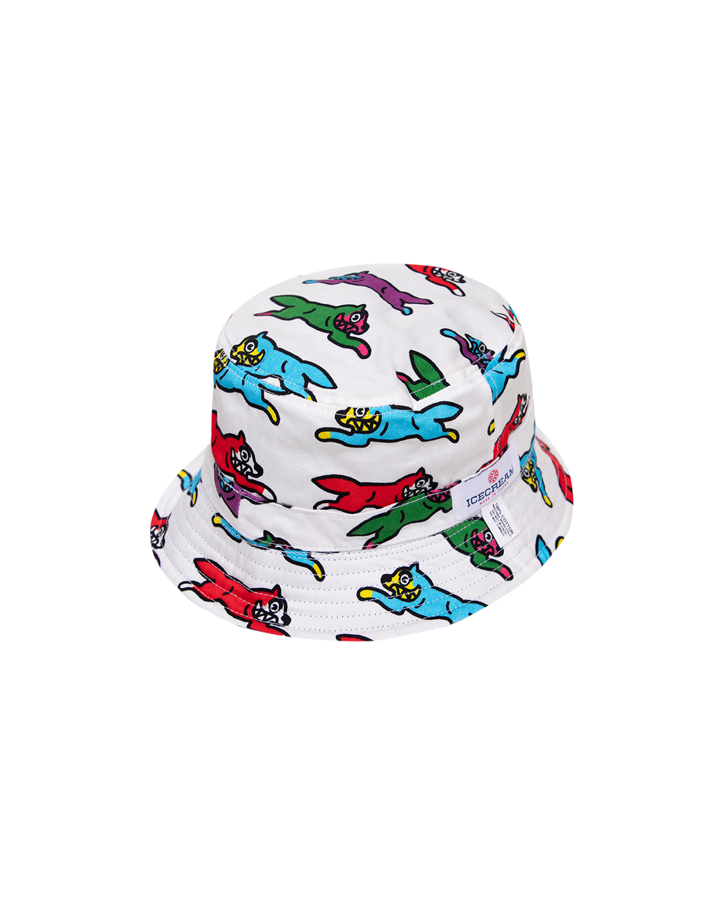 Running Dog Reversible Bucket Hat