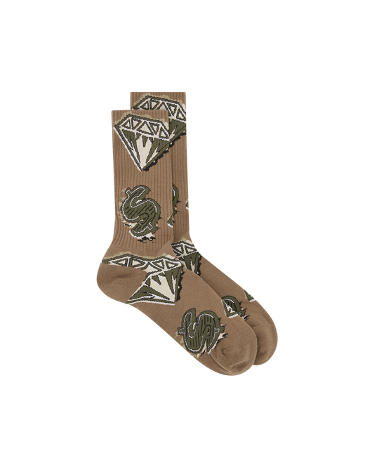 Diamonds & Dollars Socks