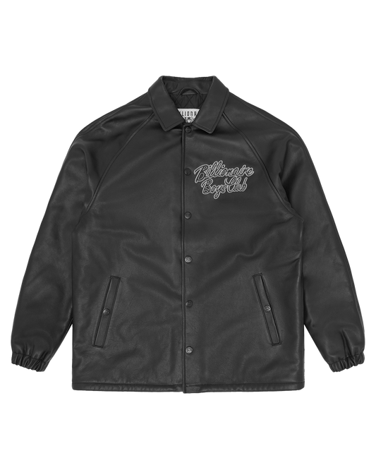 Leather Coach Jacket