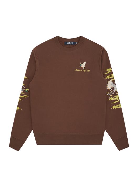 Duck Embroidered Crewneck