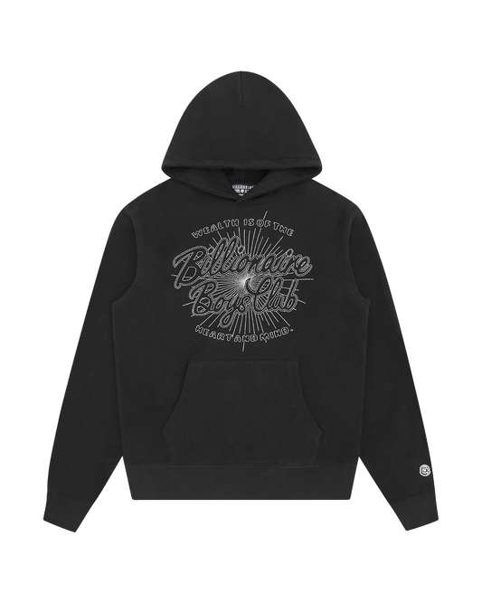 Script Logo Chainstitch Popover Hood