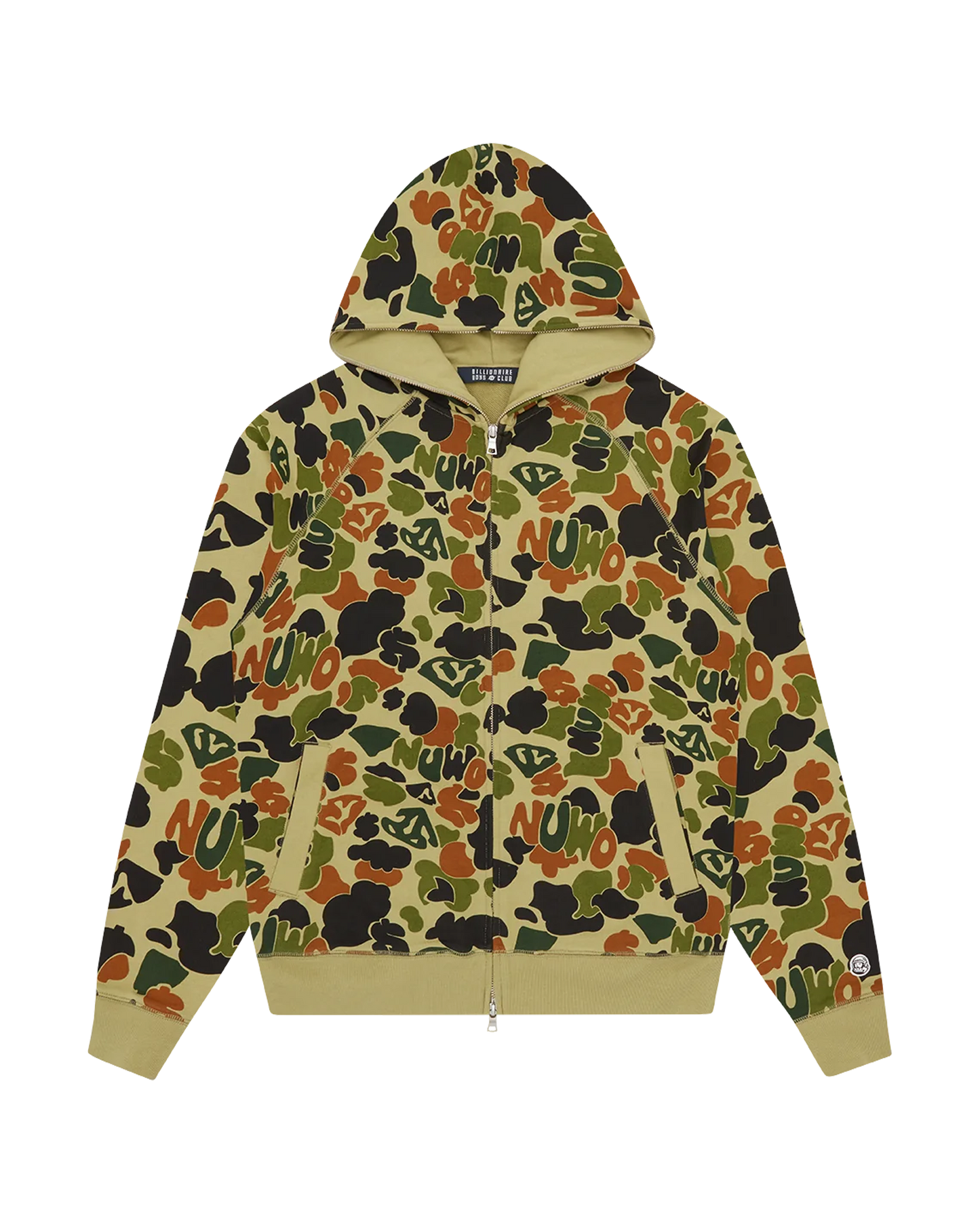 BBC x NUWO Camo Zip Through Billionaire Boys Club