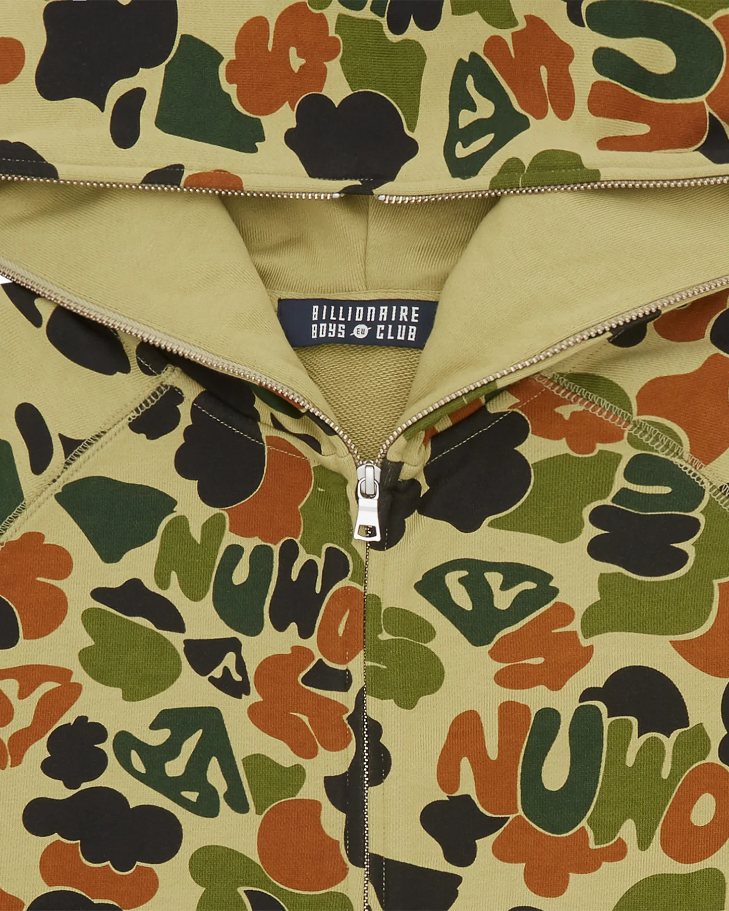 BBC x NUWO Camo Zip Through