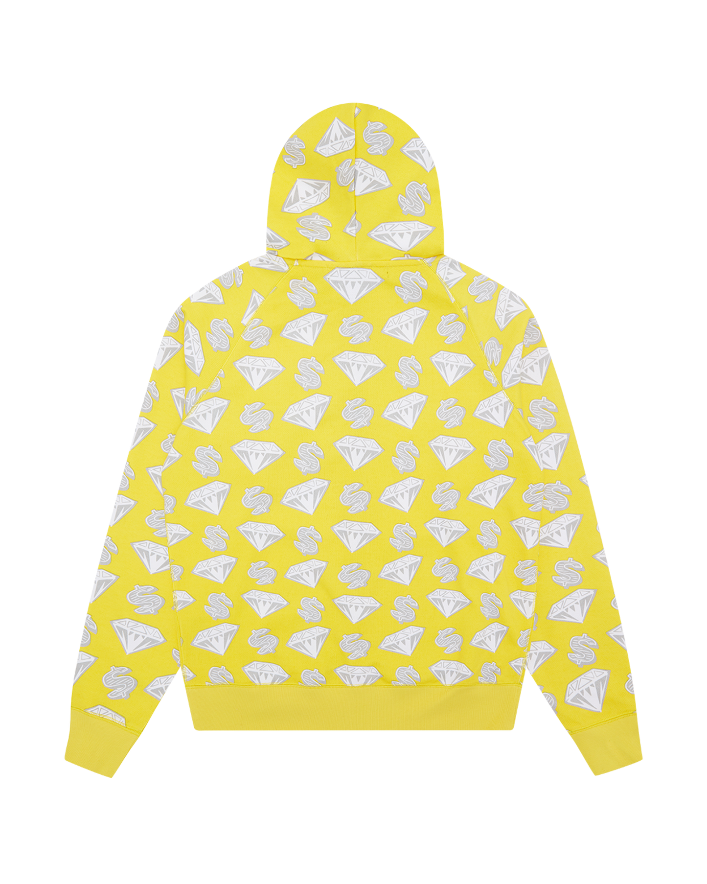 Diamonds & Dollars Zip-Through Hood