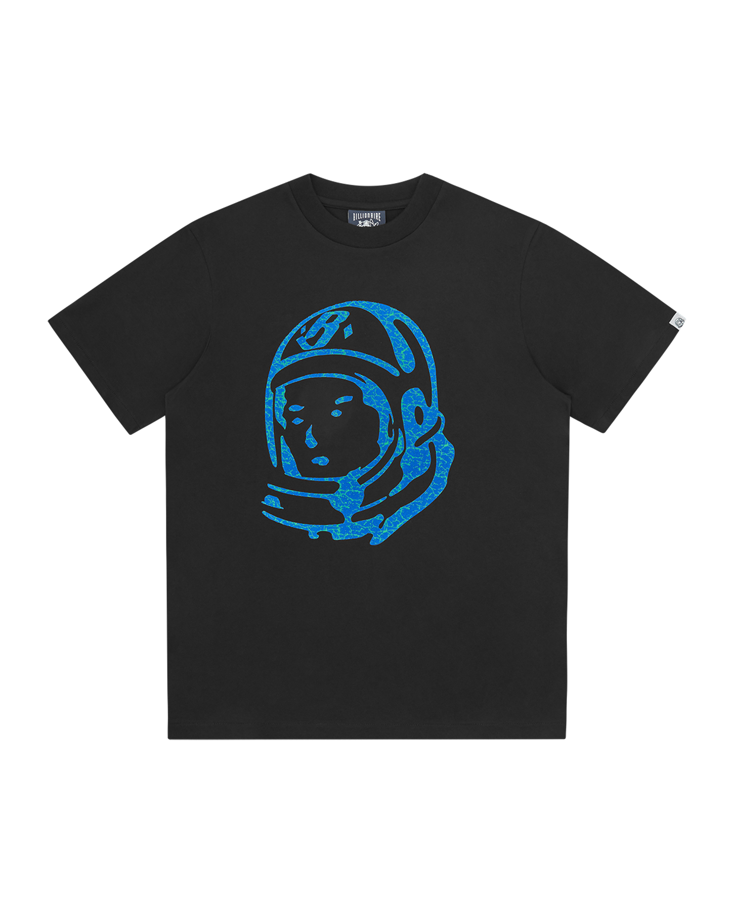 Cracked Flock Print Astro T-Shirt