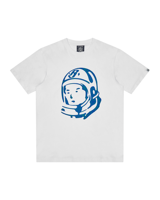 Cracked Flock Print Astro T-Shirt