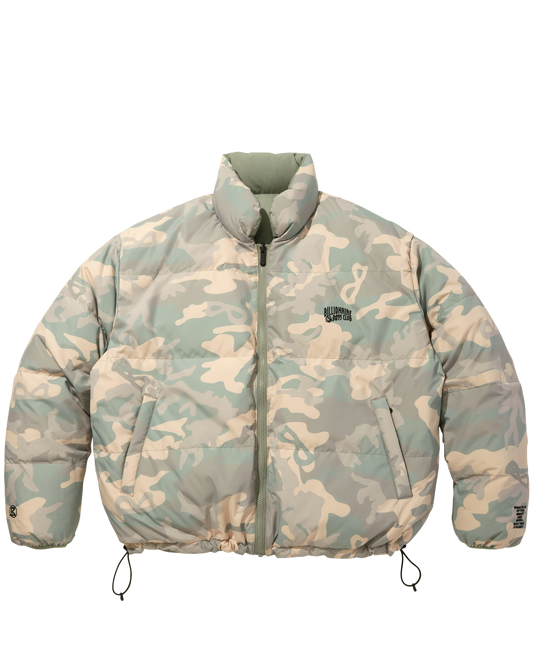 Billionaire Boys Club X First Down Reversible Down Jacket Fur/Microft®/Camouflage