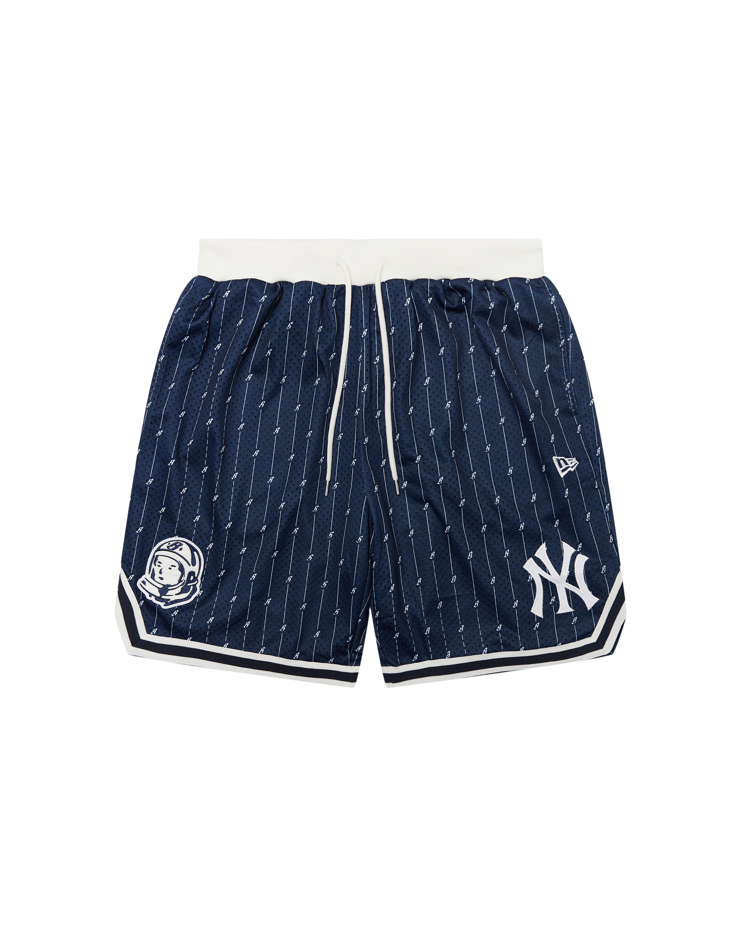 NY Yankees Pinstripe Mesh Short