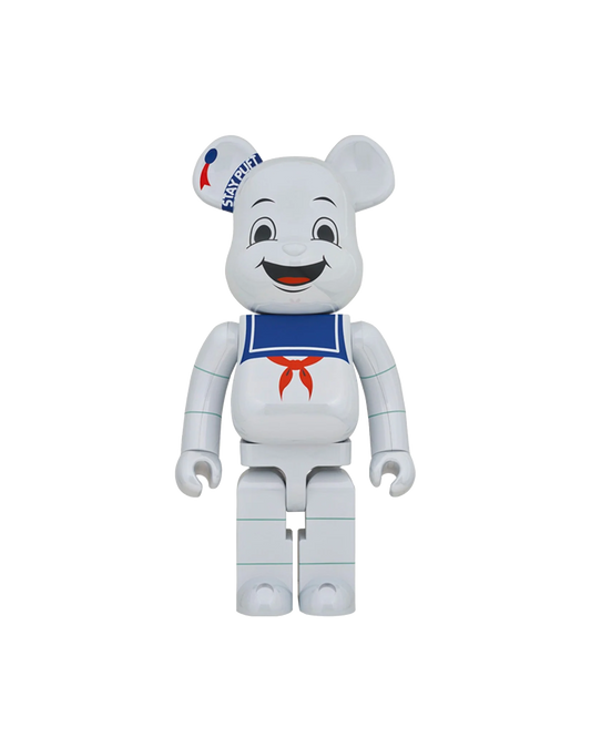 BE@RBRICK STAY PUFT MARSHMALLOW HOMBRE BLANCO CROMO VER. 1000% 