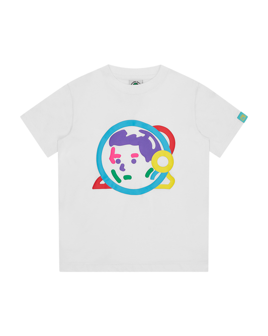 Kids Puff Print Astro Helmet T-Shirt