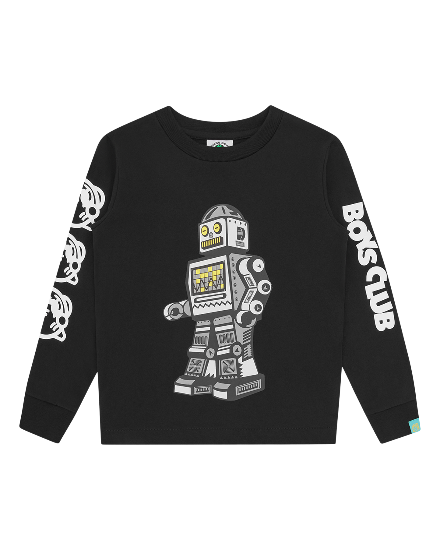 Kids Walking Robot Long-Sleeve T-Shirt