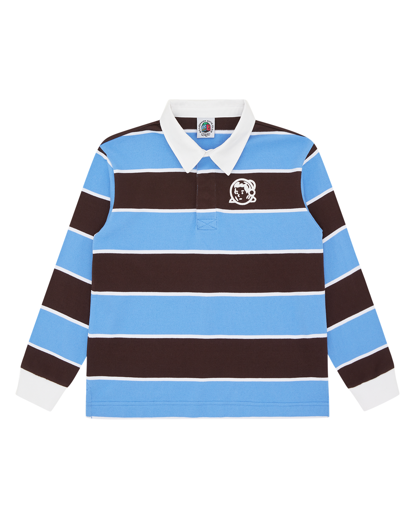 Kids Striped Long-Sleeve Rugby Shirt