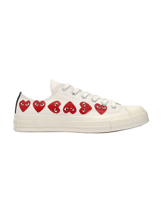 CHUCK TAYLOR ALL STAR MULTI HEART LOW TOP