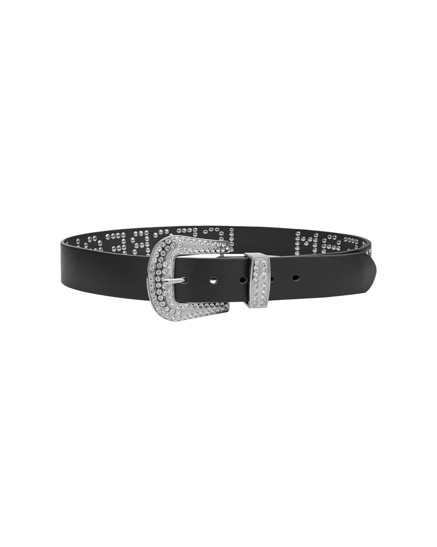 Gemstone Leather Belt