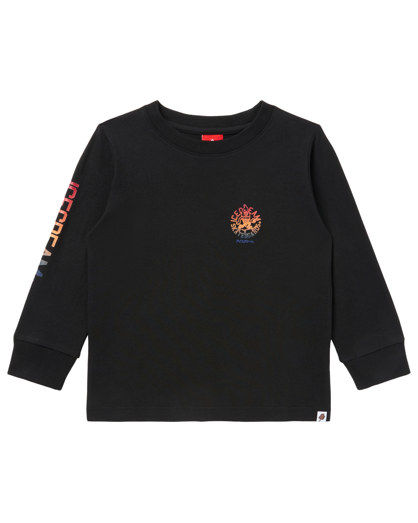 Kids Icecream Skateboards Long-Sleeve Tee