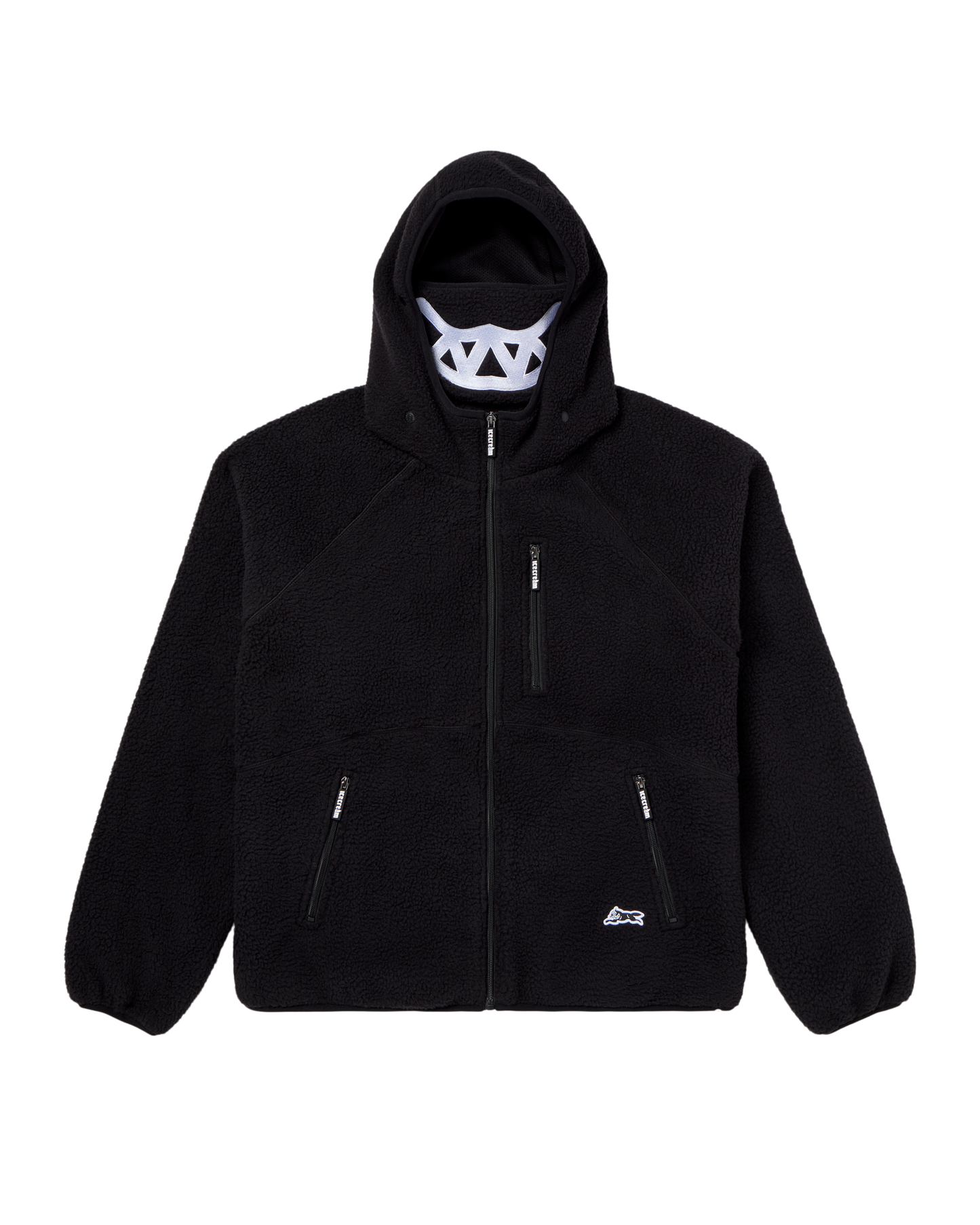 Grin Zip Front Hoodie