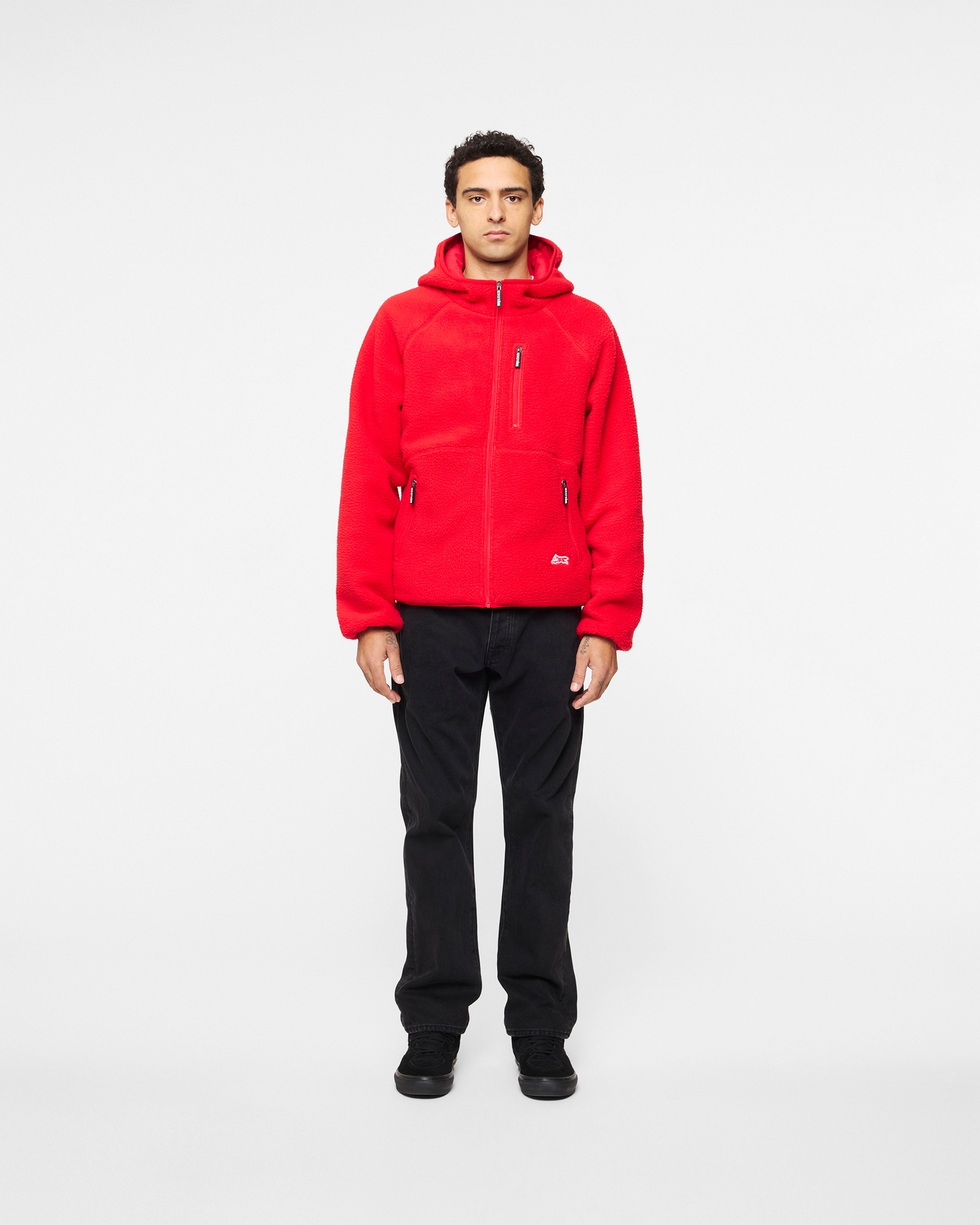 Grin Zip Front Hoodie