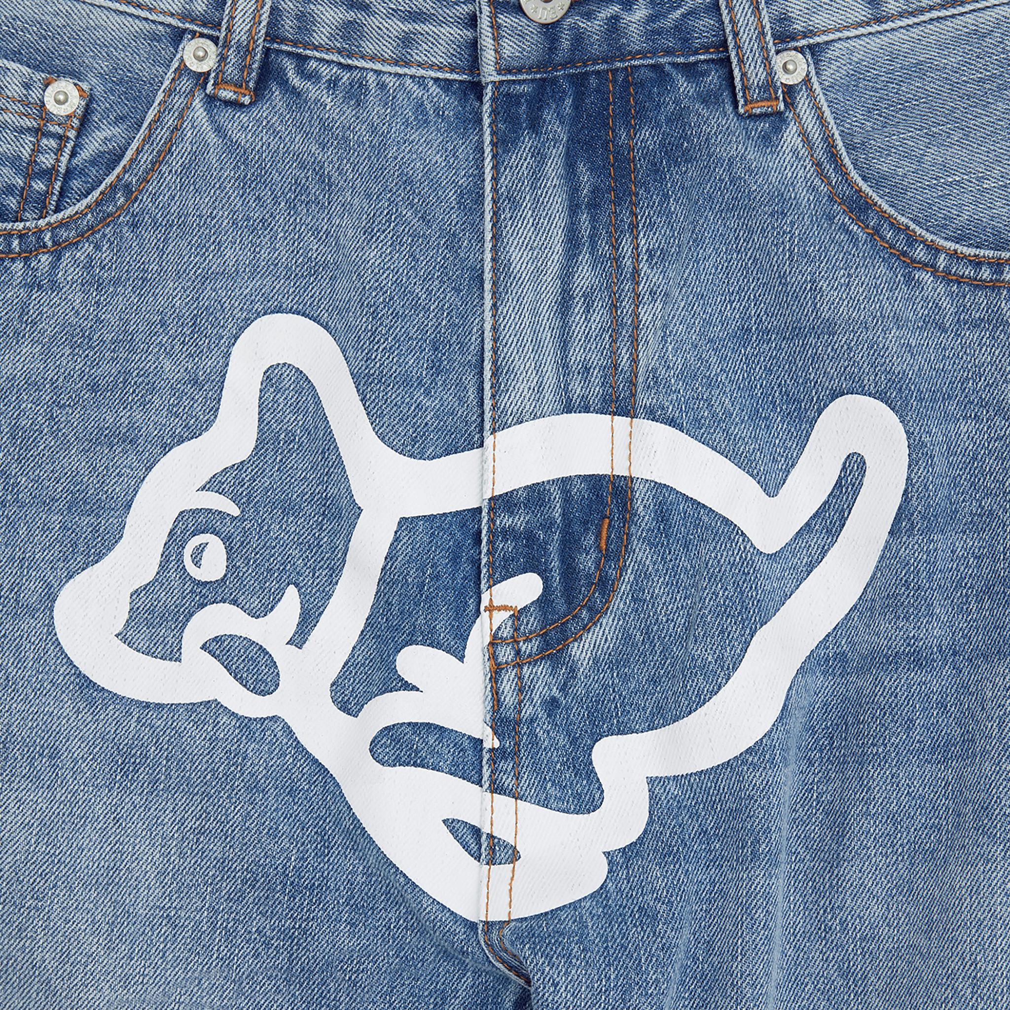 BBC ICECREAM FRONT DOG DENIM LIMITED 32-