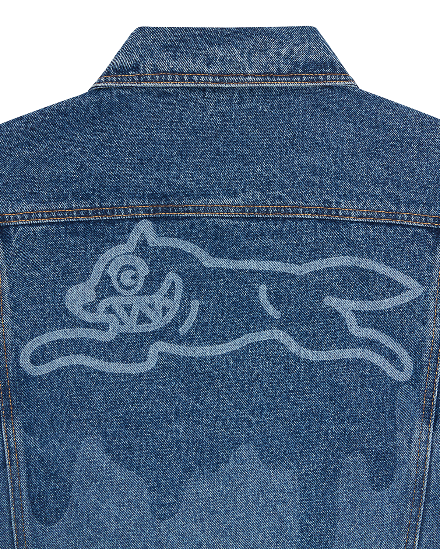 Lazer Drip Denim Trucker Jacket