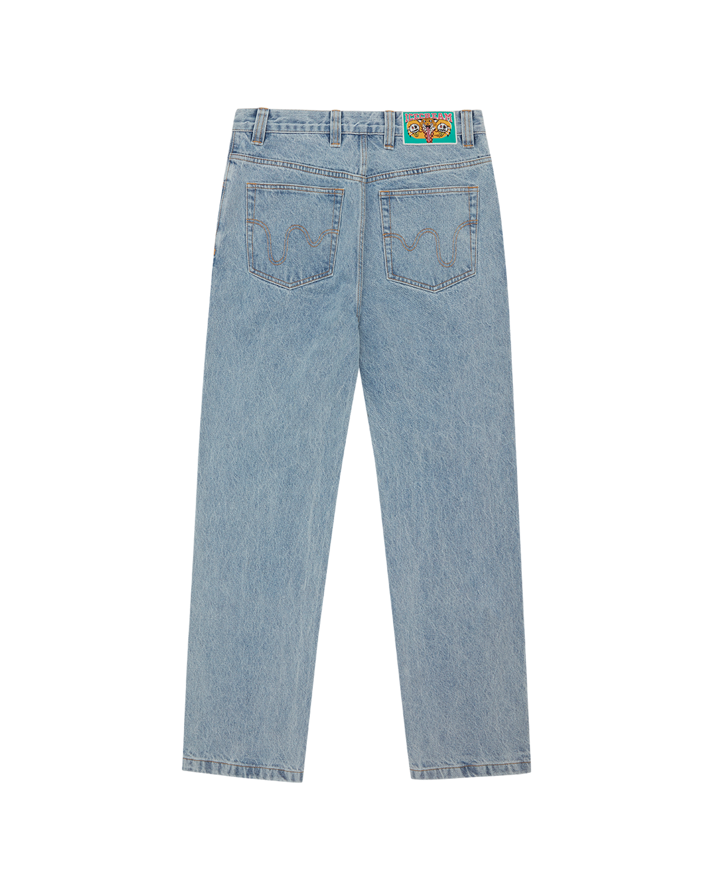 Running Dog Double Scoop Denim Pant