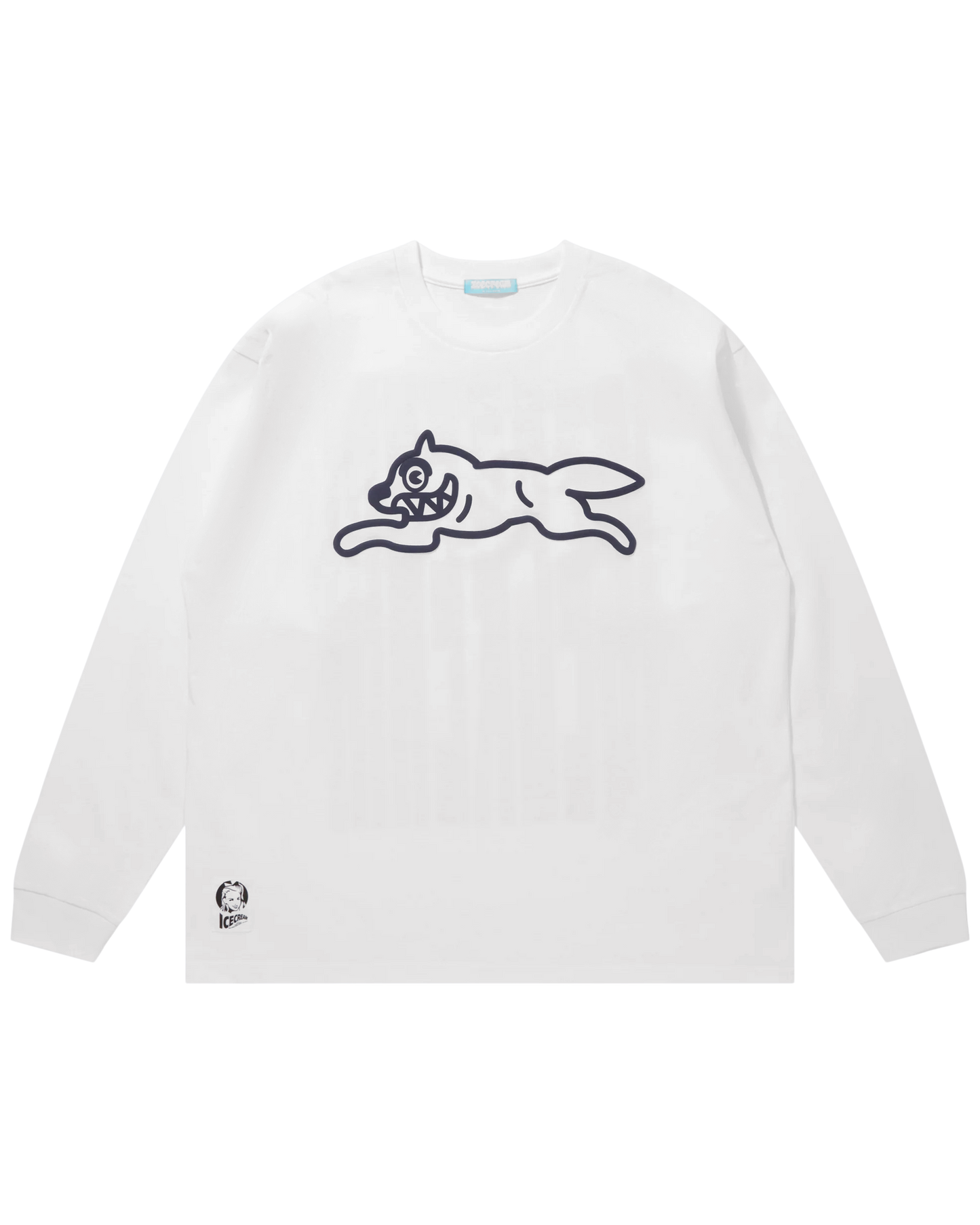 Cotton LS T-Shirt Running Dog