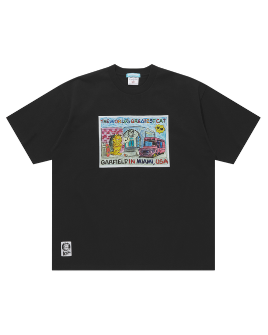 ICECREAM x Garfield Cotton T-Shirt Miami