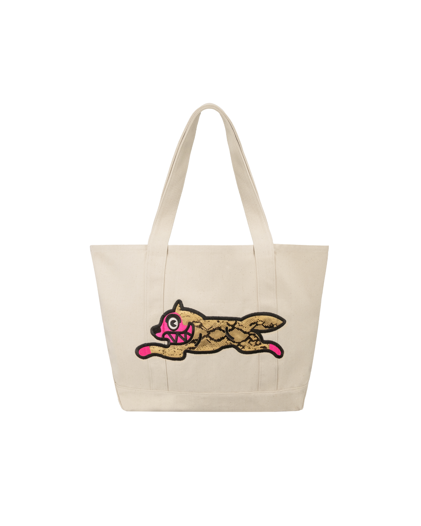 Snake Pattern Running Dog Totebag