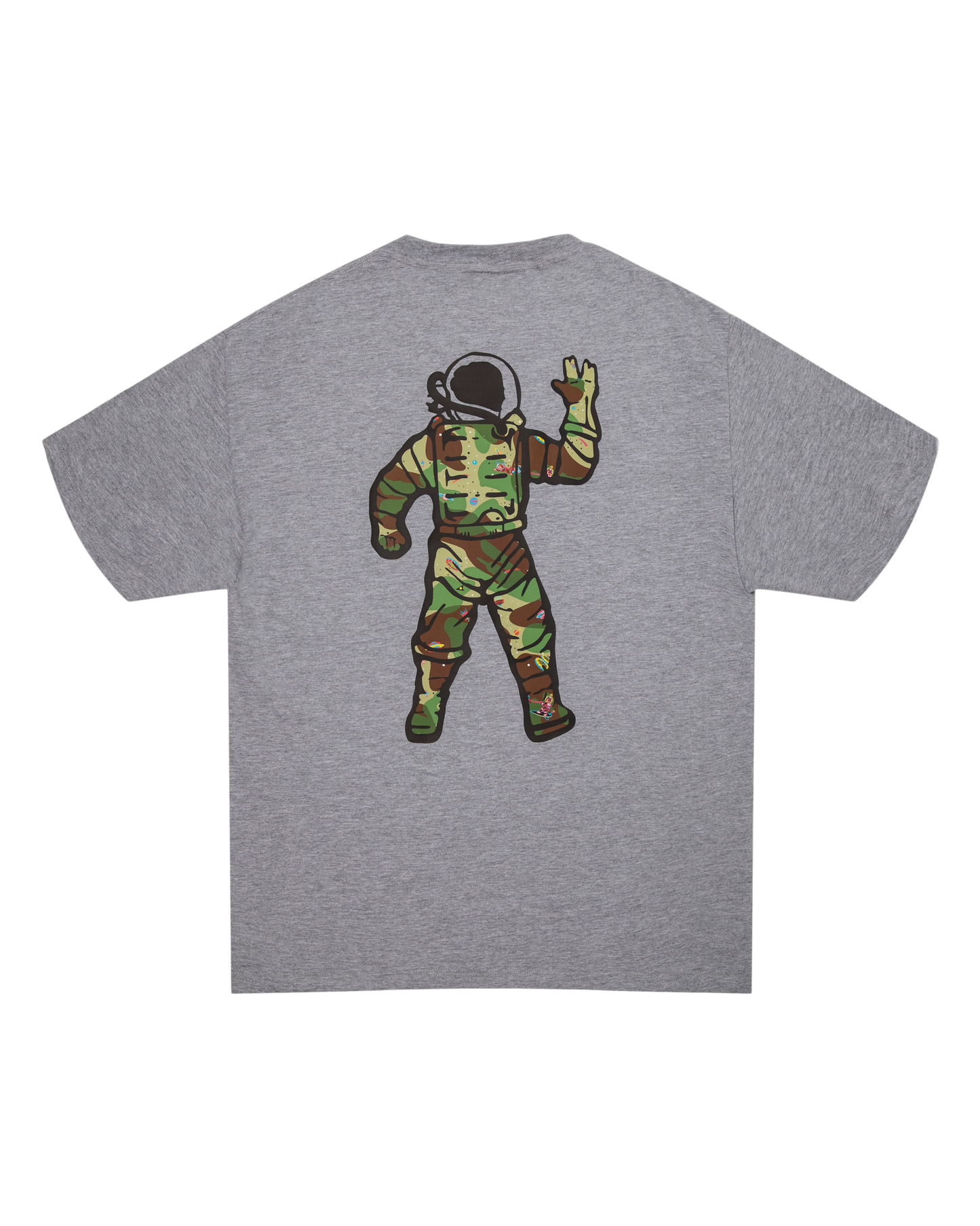 Camiseta clásica de camuflaje espacial con astronauta
