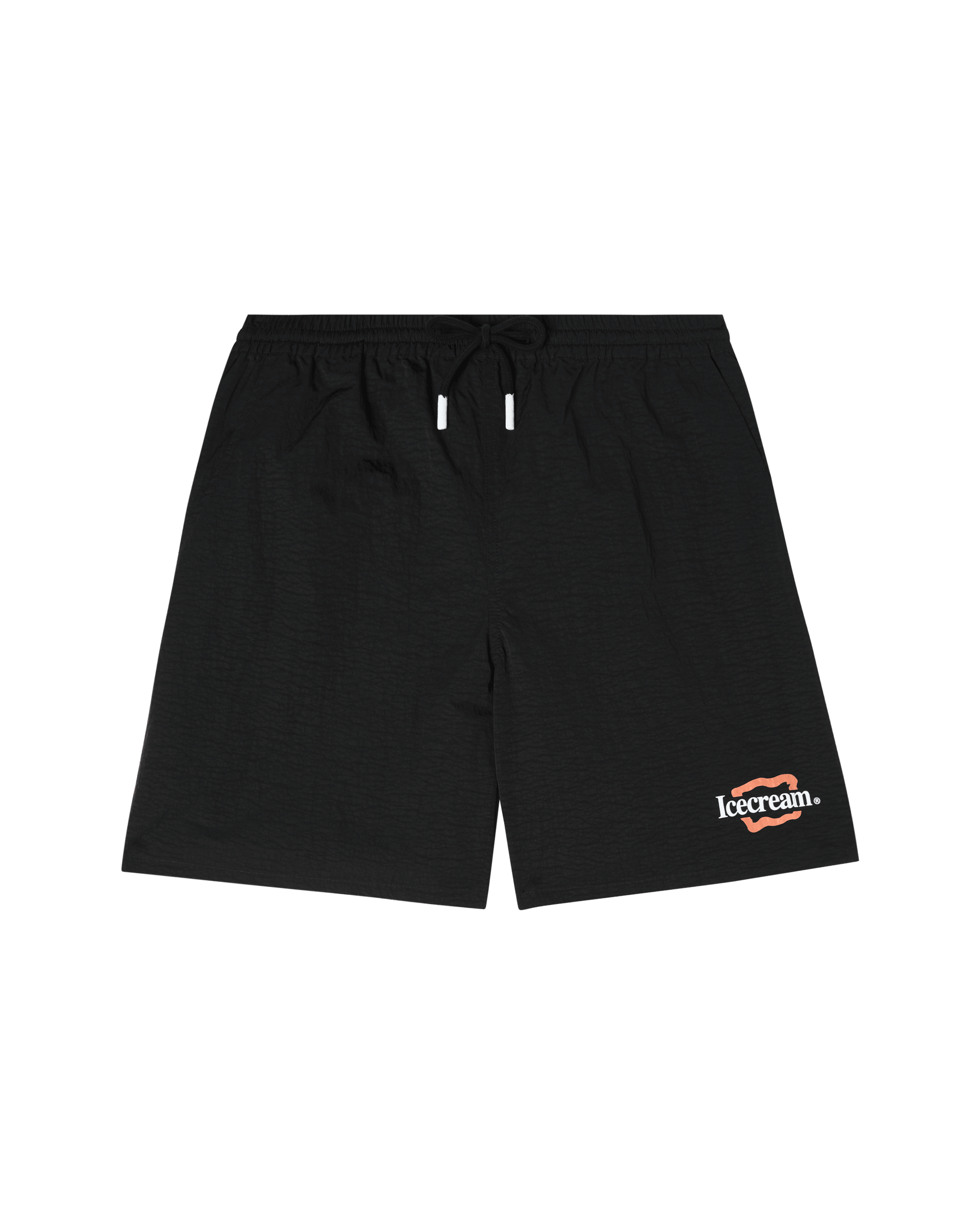 ICE CREAM high quality TONAL SHORTS - BLACK Size: M