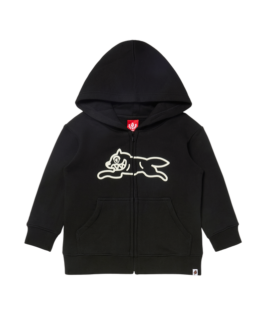 Kids Dog Town Zip Front Hoodie