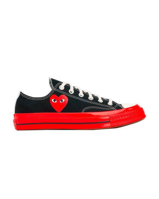 CHUCK TAYLOR RED SOLE LOW TOP