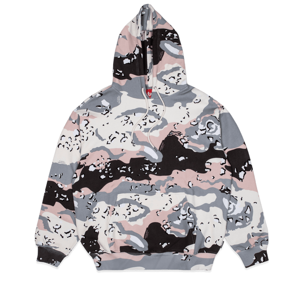 Camo on sale hoodie white