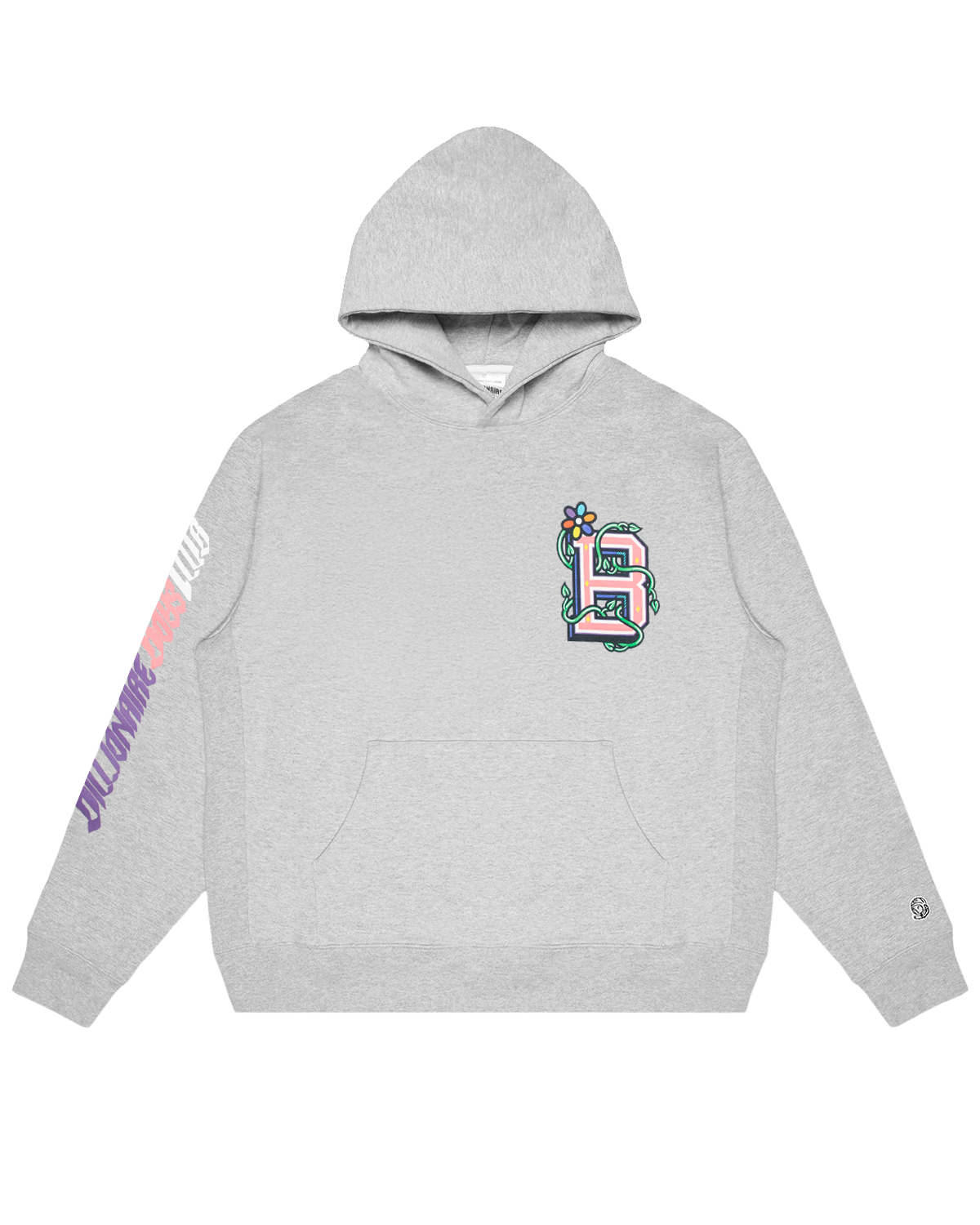 Collegiate B Flower Hoodie