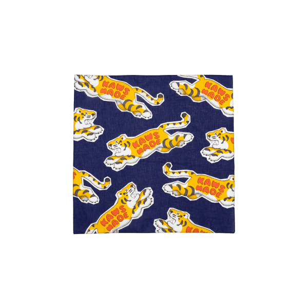 KAWS MADE ANIMAL PATTERNED BANDANA