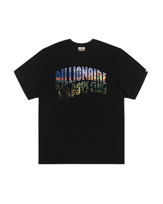 New York Skyline Reflection Tee