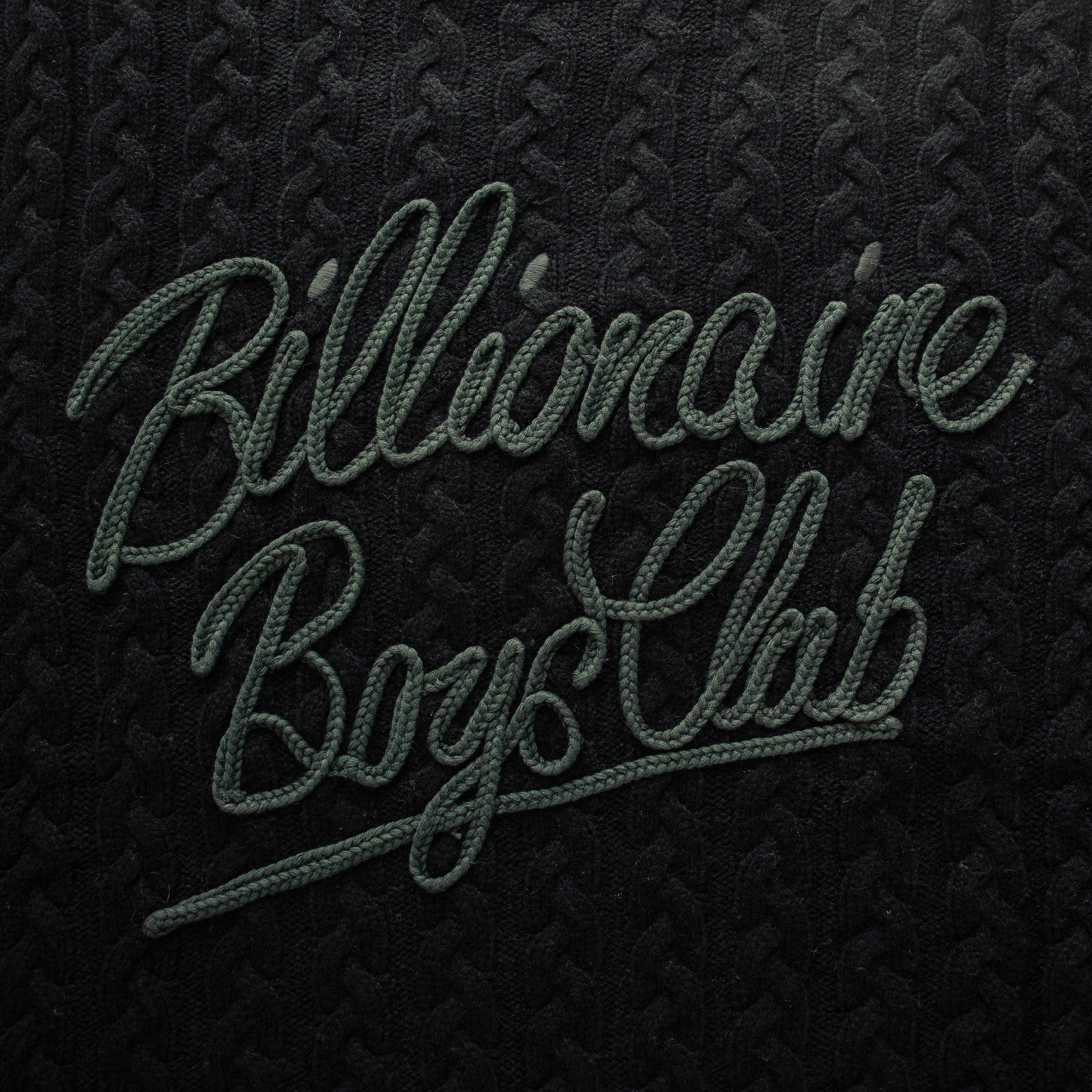 Billionaire boys club hot sale red sweater