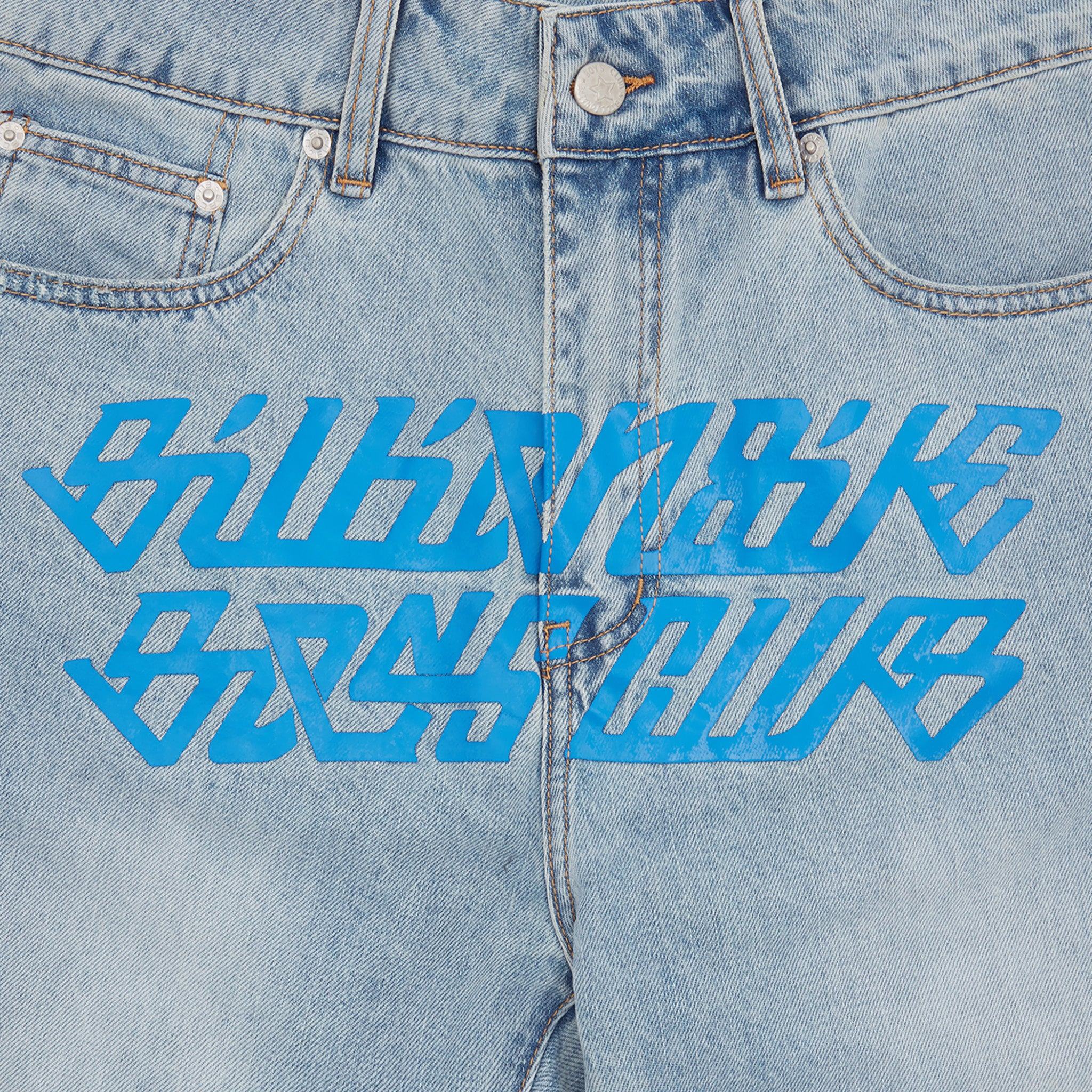 CURSIVE LOGO DENIM PANTS – Billionaire Boys Club