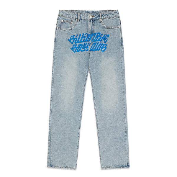 CURSIVE LOGO DENIM PANTS – Billionaire Boys Club