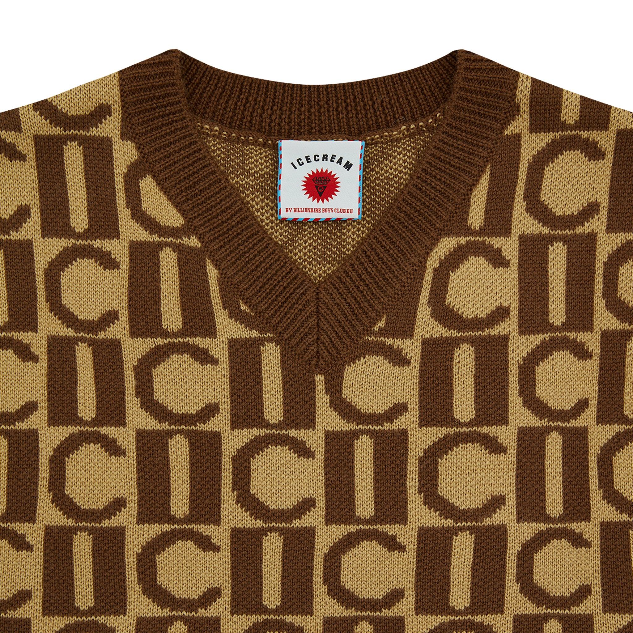 ICECREAM monogram-knit Vest - Farfetch