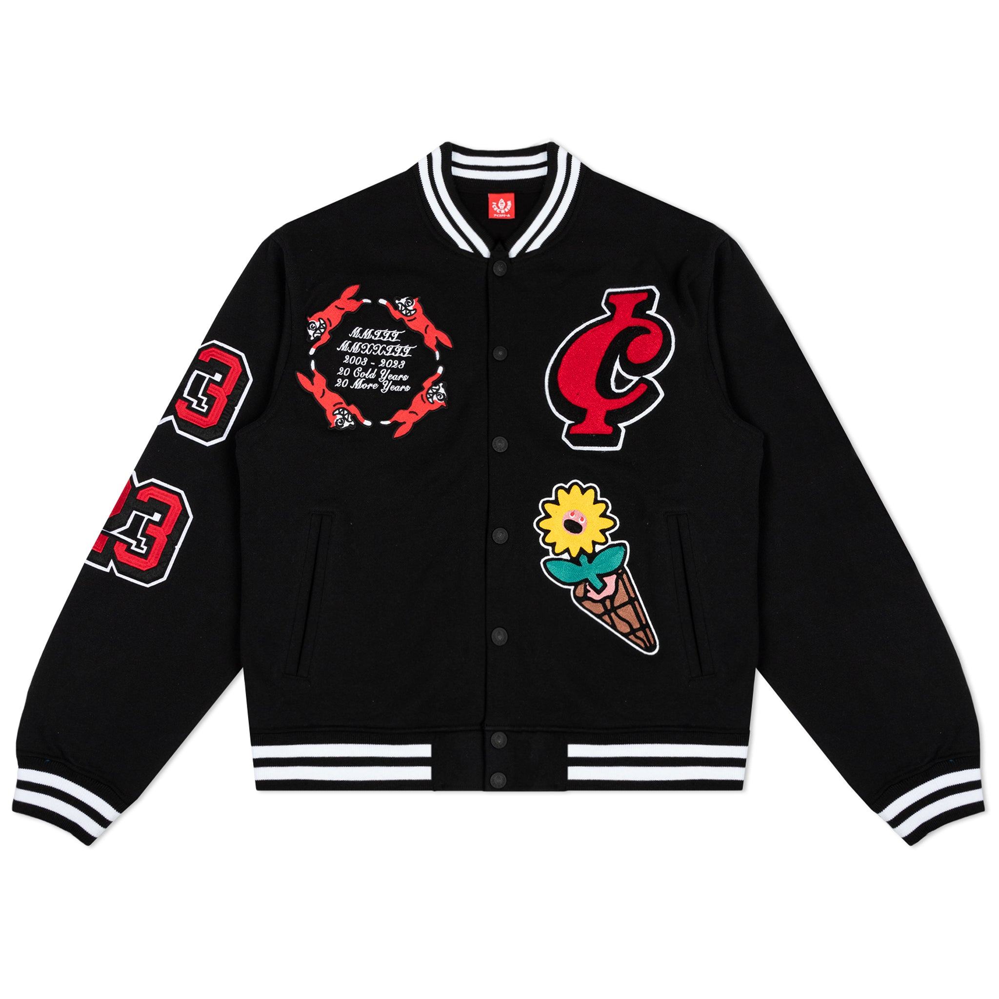 Icecream x VANDYTHEPINK | Icecream x Vandy Burger Varsity Jacket | Jackets | Blue | L